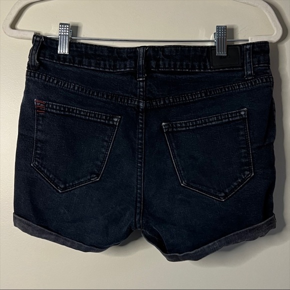 BDG Denim Shorts Black Size 28 - Picture 4 of 7